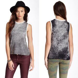 Revolve 27 Miles Malibu Karolina Muslce Tank Top Revolve Grey Tie Dye Size Small